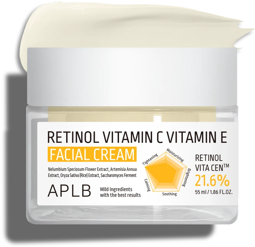 APLB - Retinol Vitamin C Vitamin E Facial Cream 55ml