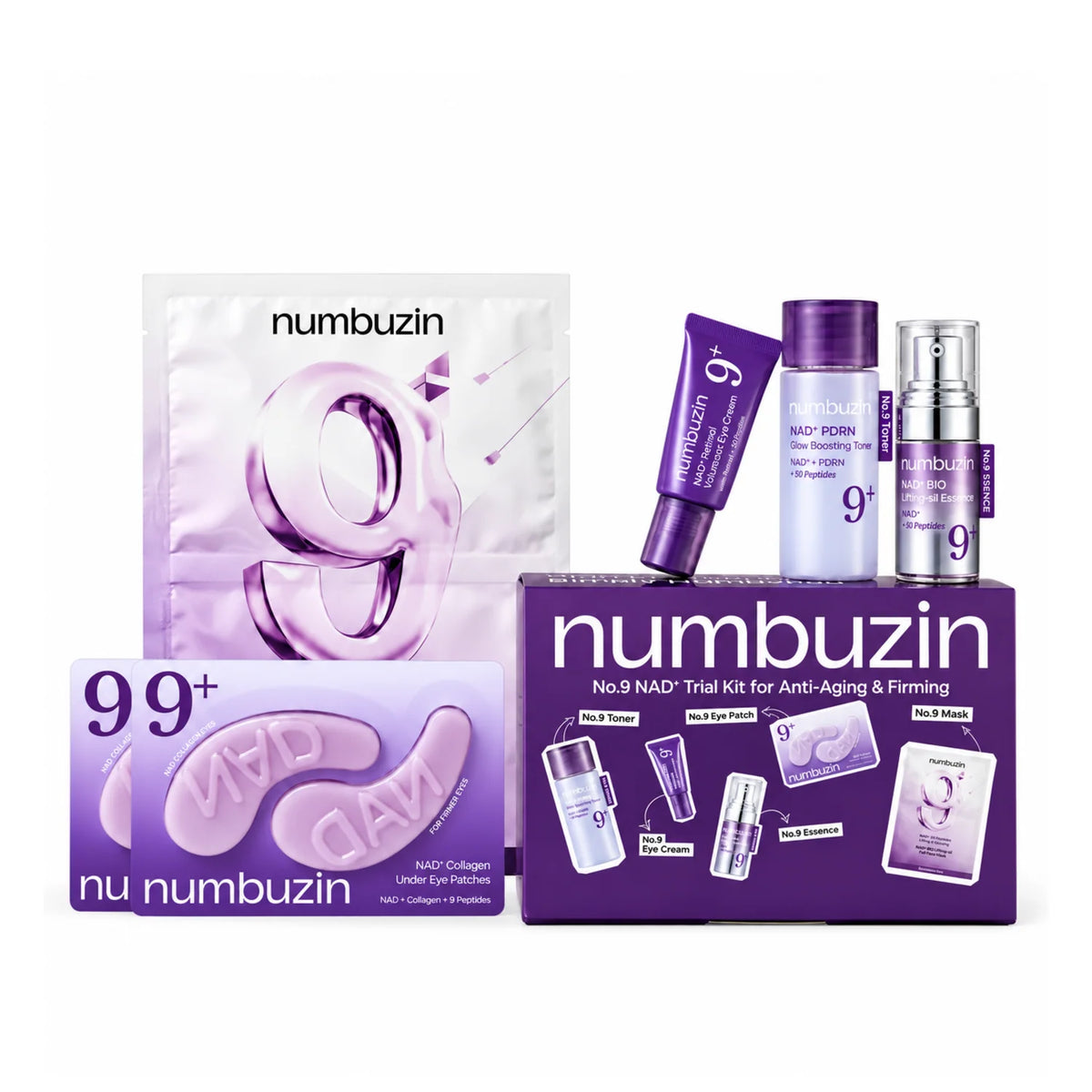 numbuzin - No.9 NAD+ Trial Kit For Anit-Aging & Firming