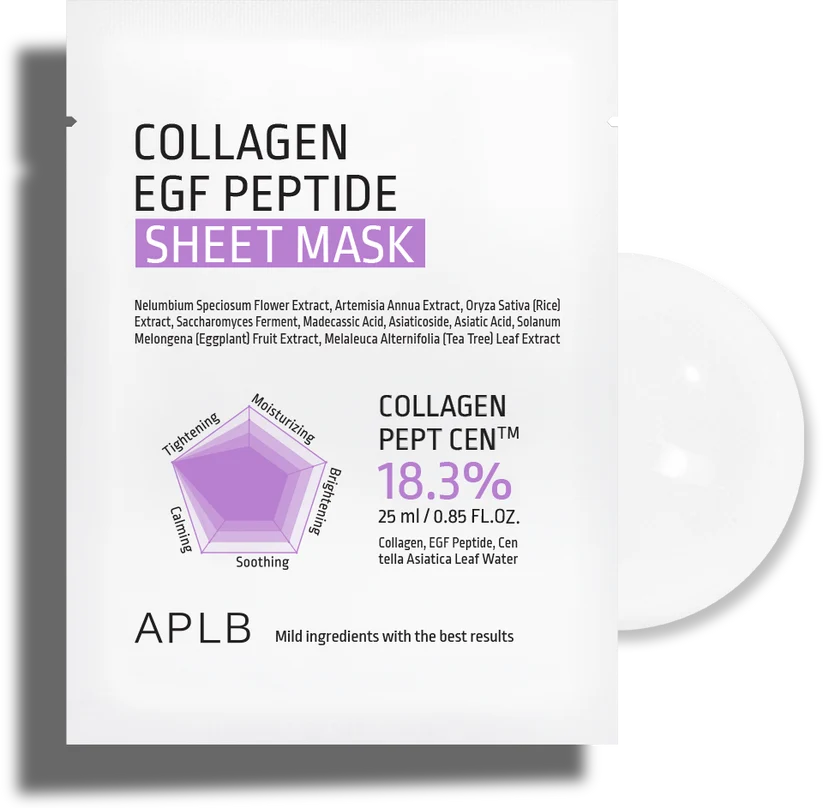 APLB - Collagen EGF Peptide Sheet Mask 25ml