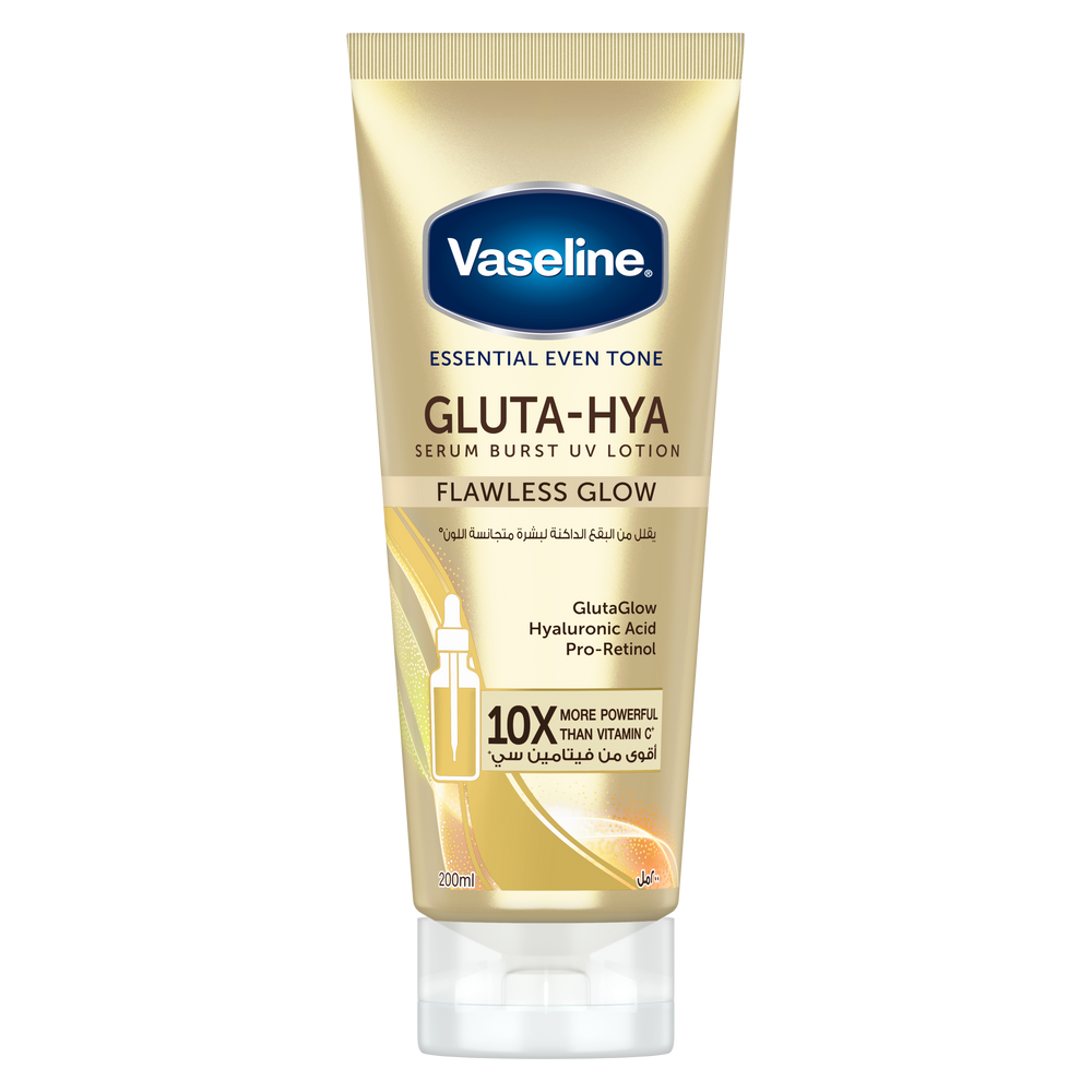 Vaseline - Gluta-Hya Flawless Glow Serum Burst Body Lotion 200ml
