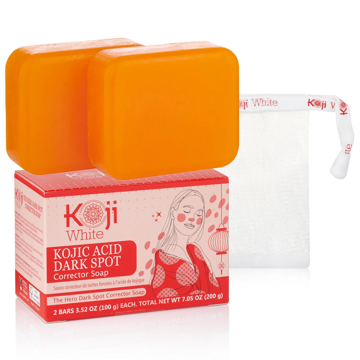 Koji White - Dark Spot Corrector Soap 2-Bars