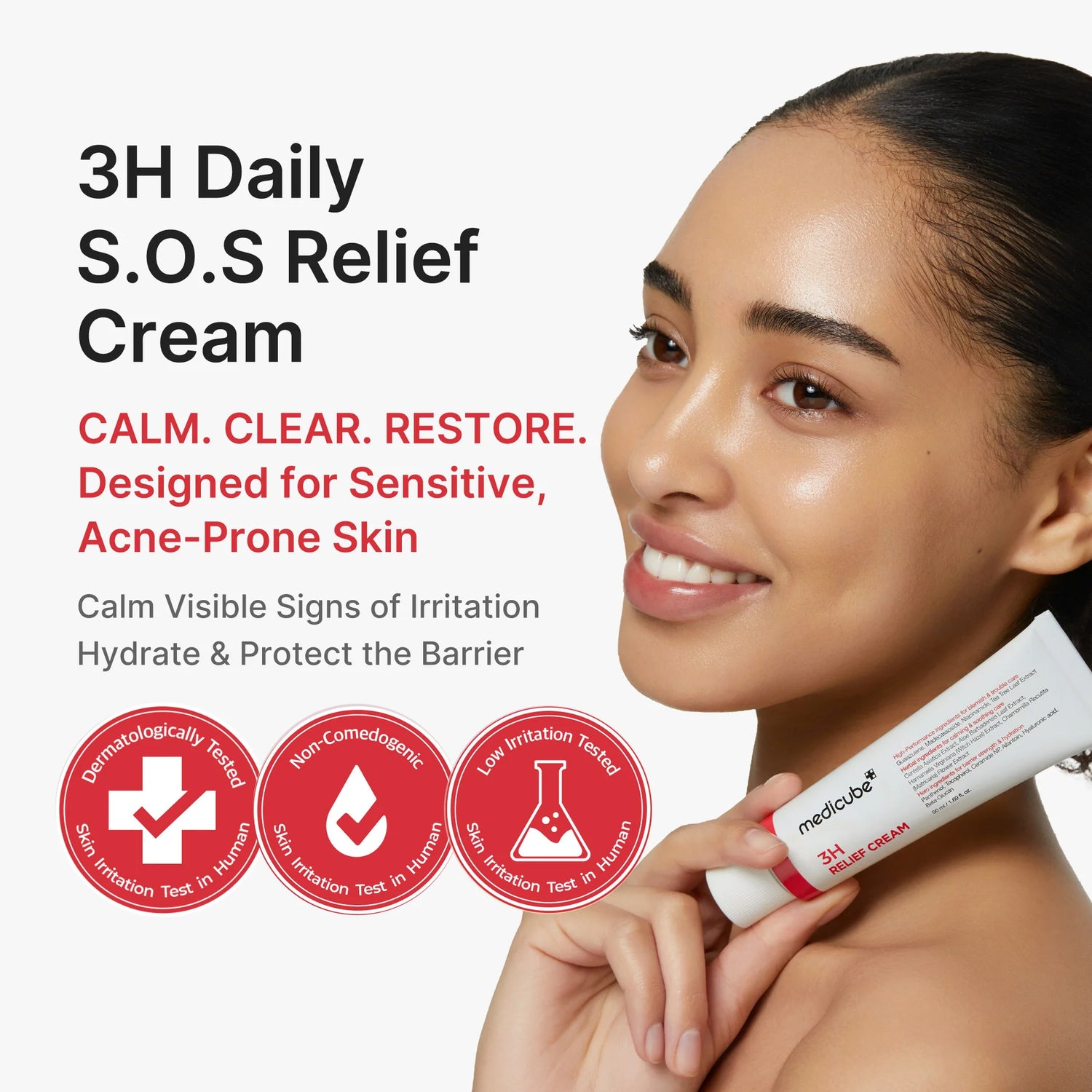 medicube - 3H Daily Relief Cream 50ml