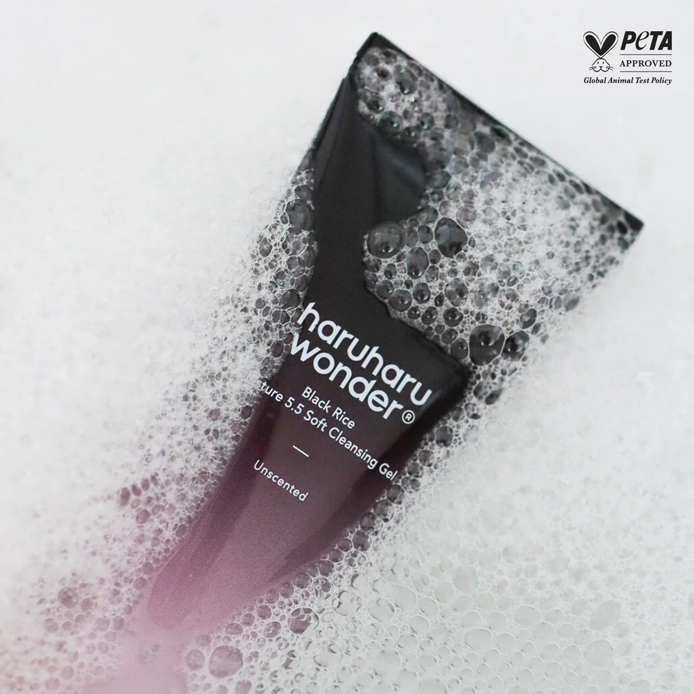 haruharu wonder - Black Rice Moisture 5.5 Soft Cleansing Gel / Unscented
