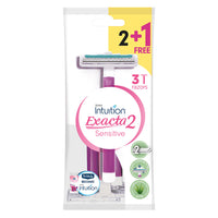 Schick Intuition - Exacta 2 Sensitive Disposable Razor 3pcs