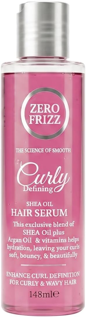 Zero Frizz - Curly Defining Shea Oil Hair Serum 148ml