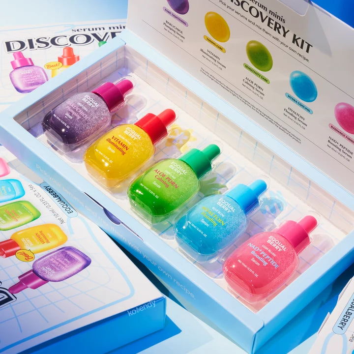 EQQUALBERRY - Serum Minis Discovery Kit