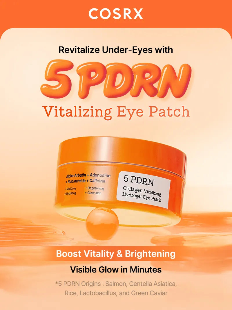 COSRX - 5 PDRN Collagen Vitalizing Hydrogel Eye Patch 60 patches