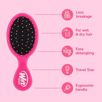Wet Brush - Mini Detangler Pink