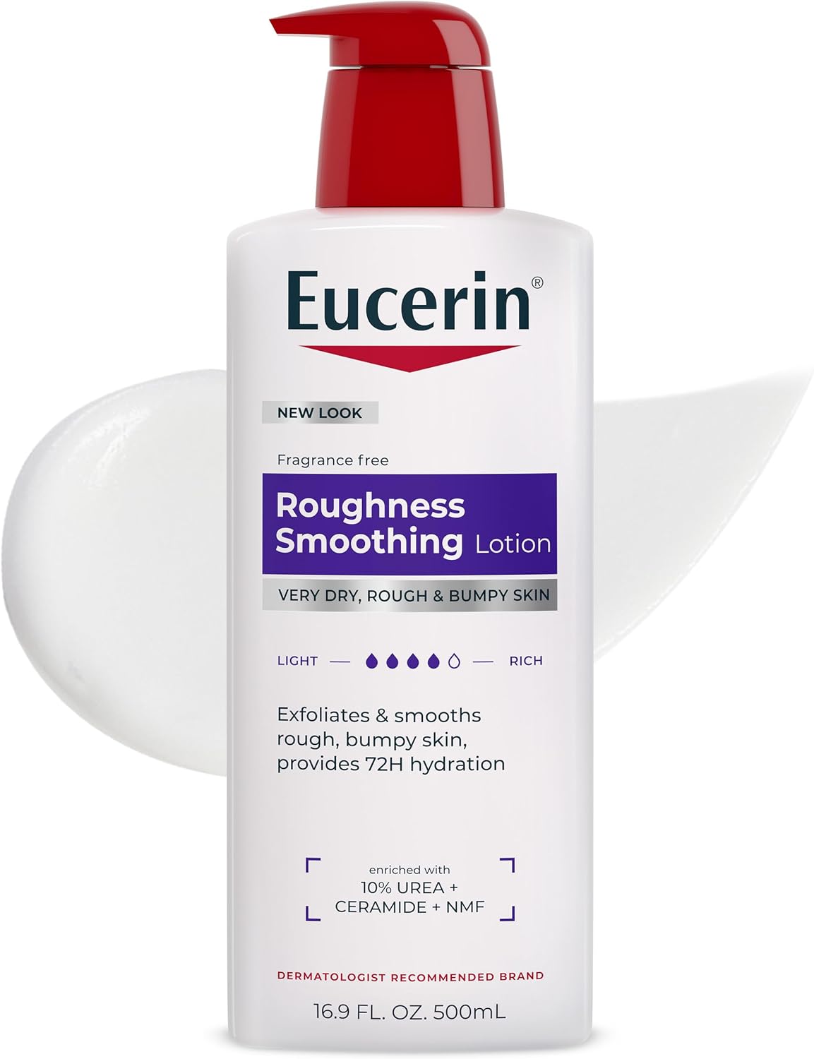 Eucerin - Roughness Relief Unscented Body Lotion 500ml