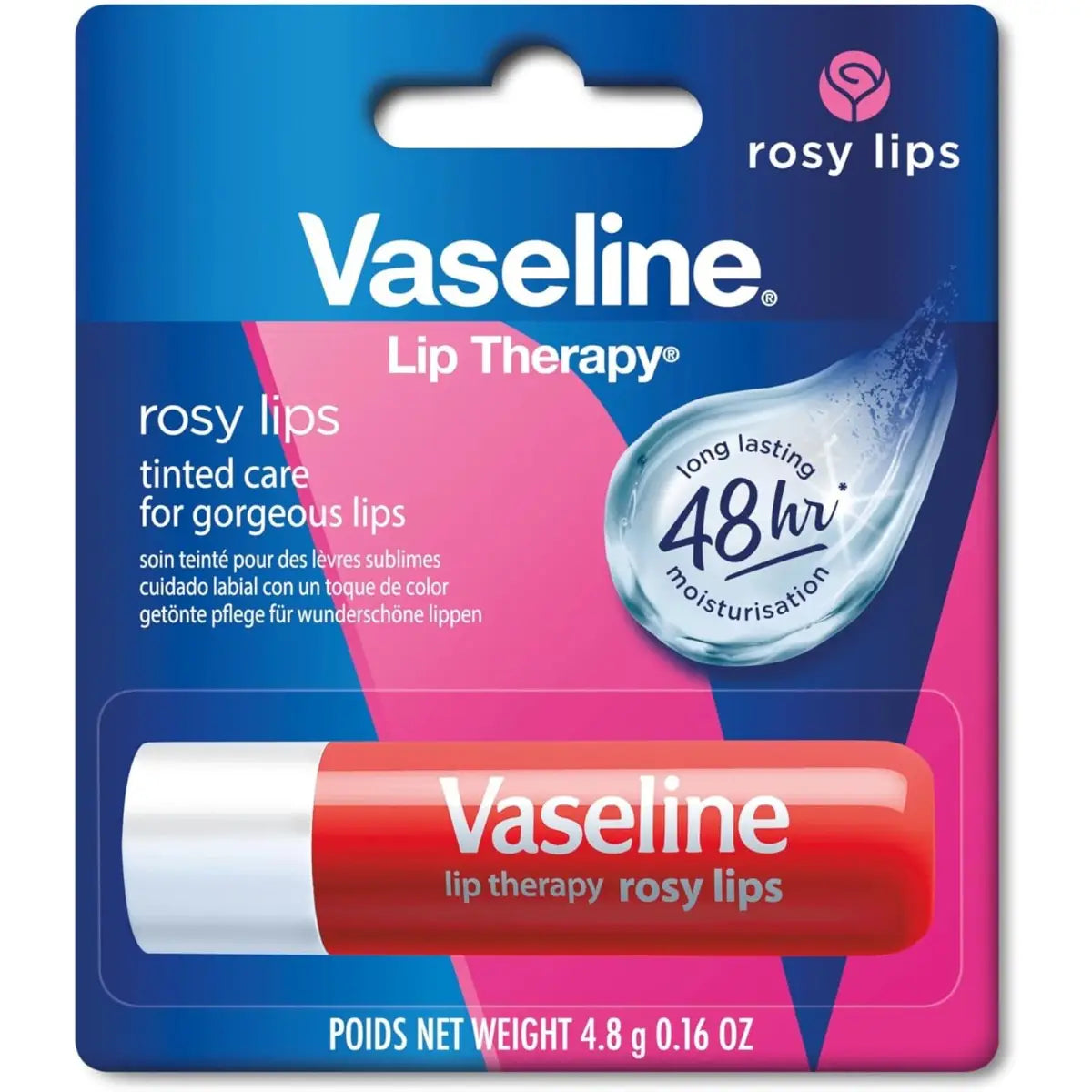 Vaseline - Lip Therapy Rosy Lips Lip Balm  4.8g