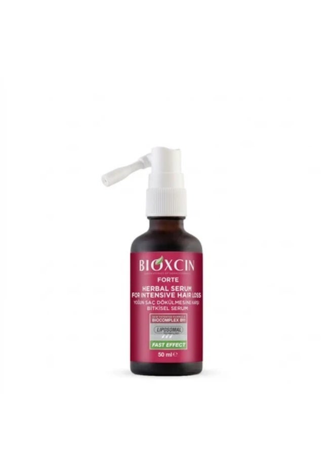 Bioxcin - Forte Herbal Serum Spray For Intensive Hair Loss 50ml