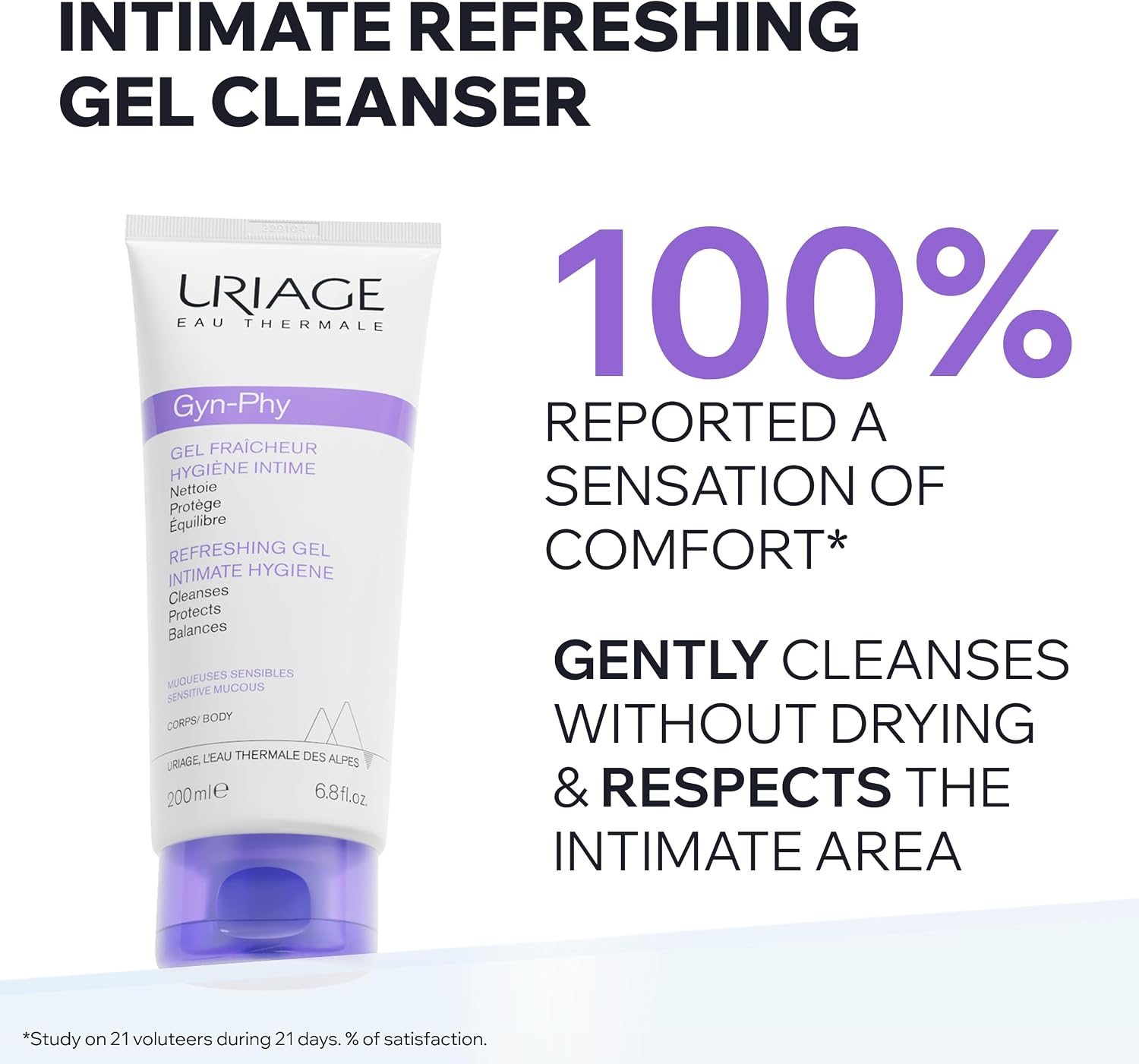 Uriage - Gyn-Phy Refreshing Gel Intimate Hygiene 200ml