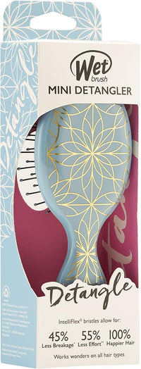 Wet Brush - Mini Detangler Geo-Lagoon