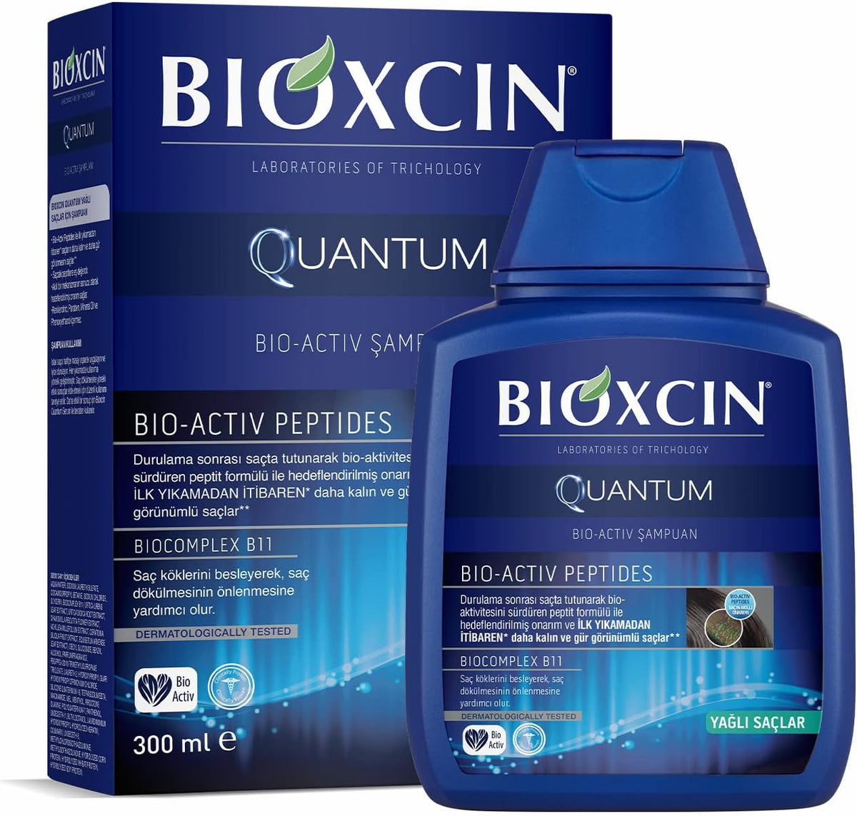 Bioxcin - Quantum Bio-Activ Shampoo for Oil Hair 300ml