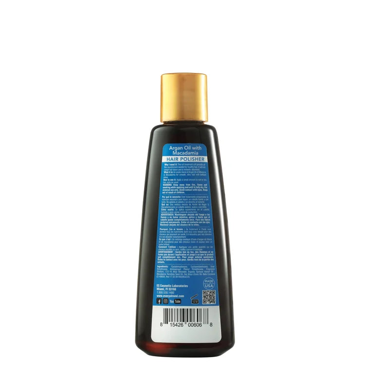 Every Strand - Argan Oil with Macadamia Hair Polisher 6oz / 177ml