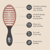 Wet Brush - Ceramic Speed Dry Hair Brush‏