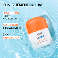 Vichy - Capital Soleil UV AQUA Fluide visage Invisible & Hydratant SPF50