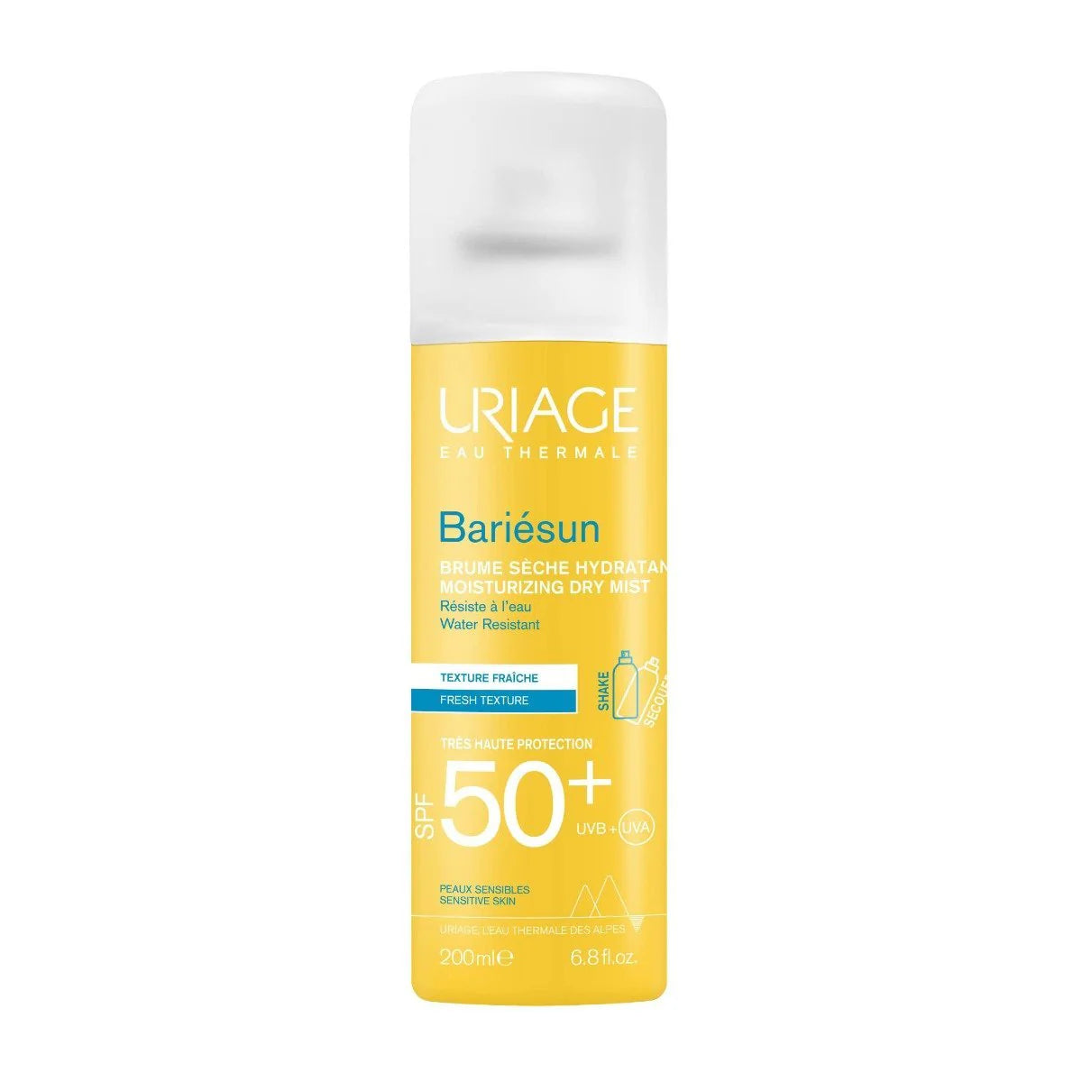 Uriage Bariesun SPF 50+ Brume Spray Dry Mist For Sensitive Skin - 200ml
