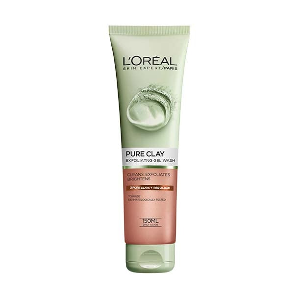 L'Oréal Paris Pure Clay purifying gel wash with red algae - 150ml