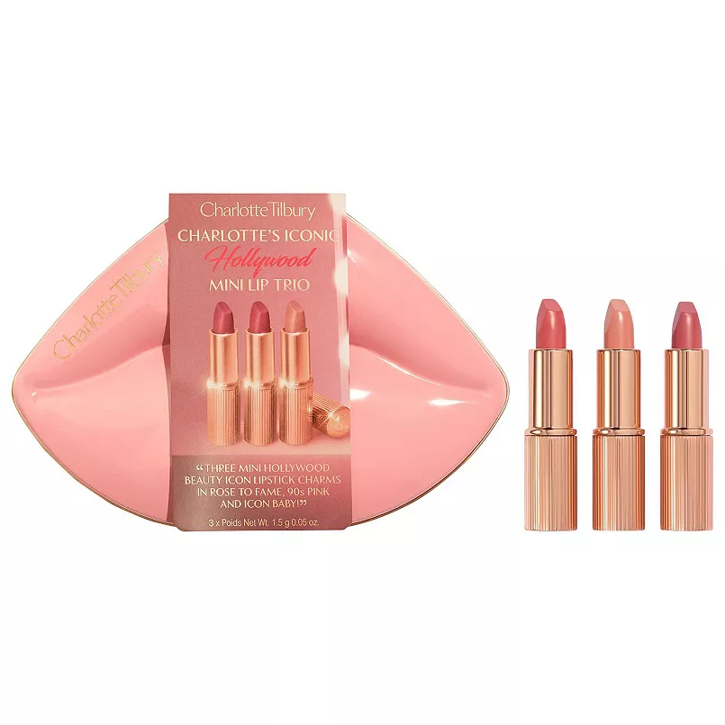 Charlotte Tilbury - Hollywood Iconic Mini Lipstick Trio - Gift Set