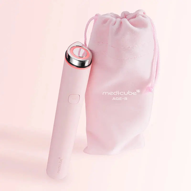 medicube - AGE-R Booster Pro Mini Pink (+ gift pink pouch)
