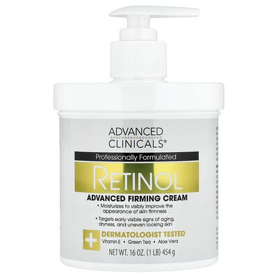 Advanced Clinicals - Retinol Advanced Firming Cream 454g