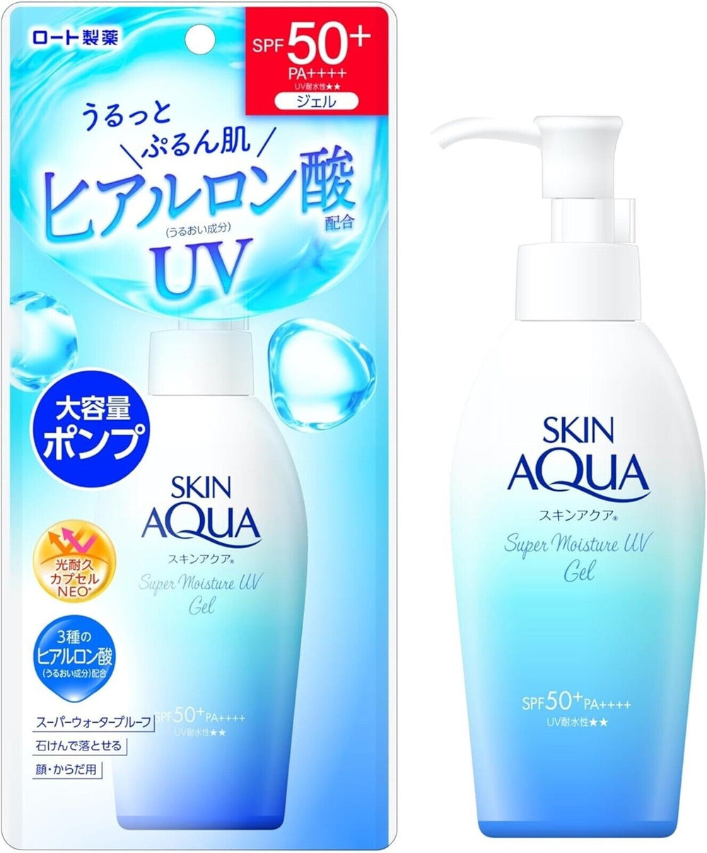Rohto Mentholatum - Skin Aqua Super Moisture UV Gel SPF 50+ PA++++  (140 g )