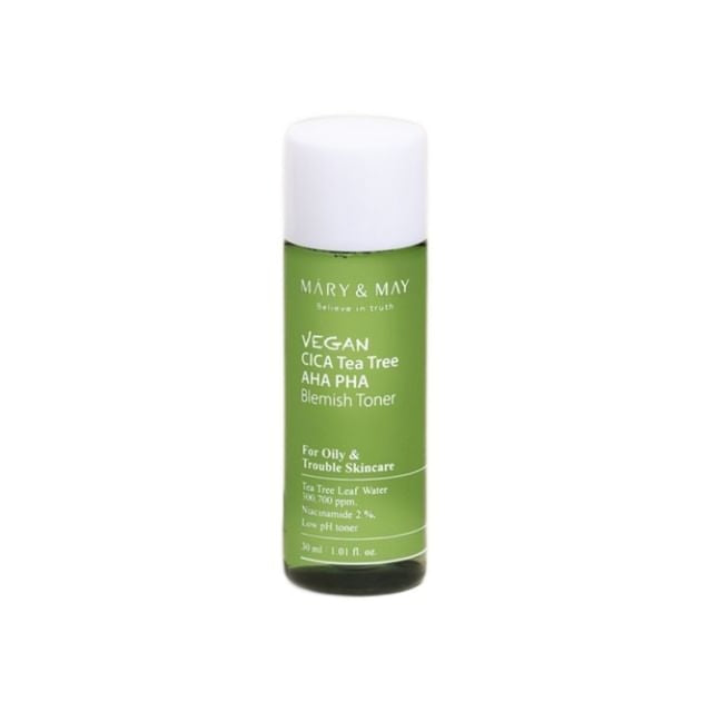 Mary&May - Vegan Cica Teatree AHA PHA Blemish Toner Mini