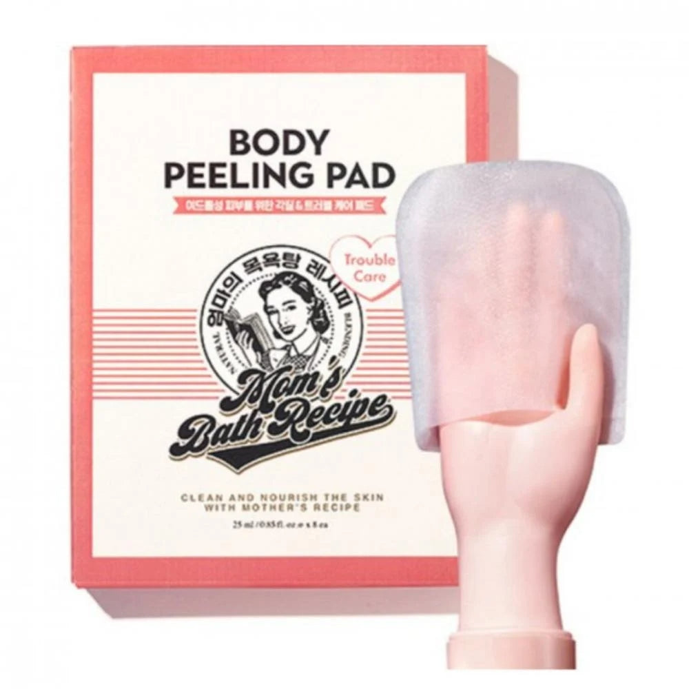 Mom’s Bath Recipe Body Peeling Pad TROUBLE CARE