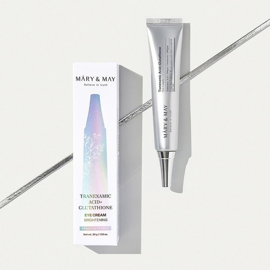Mary&May - Tranexamic Acid + Glutathione Eye Cream NEW VERSION - Fragrance-Free