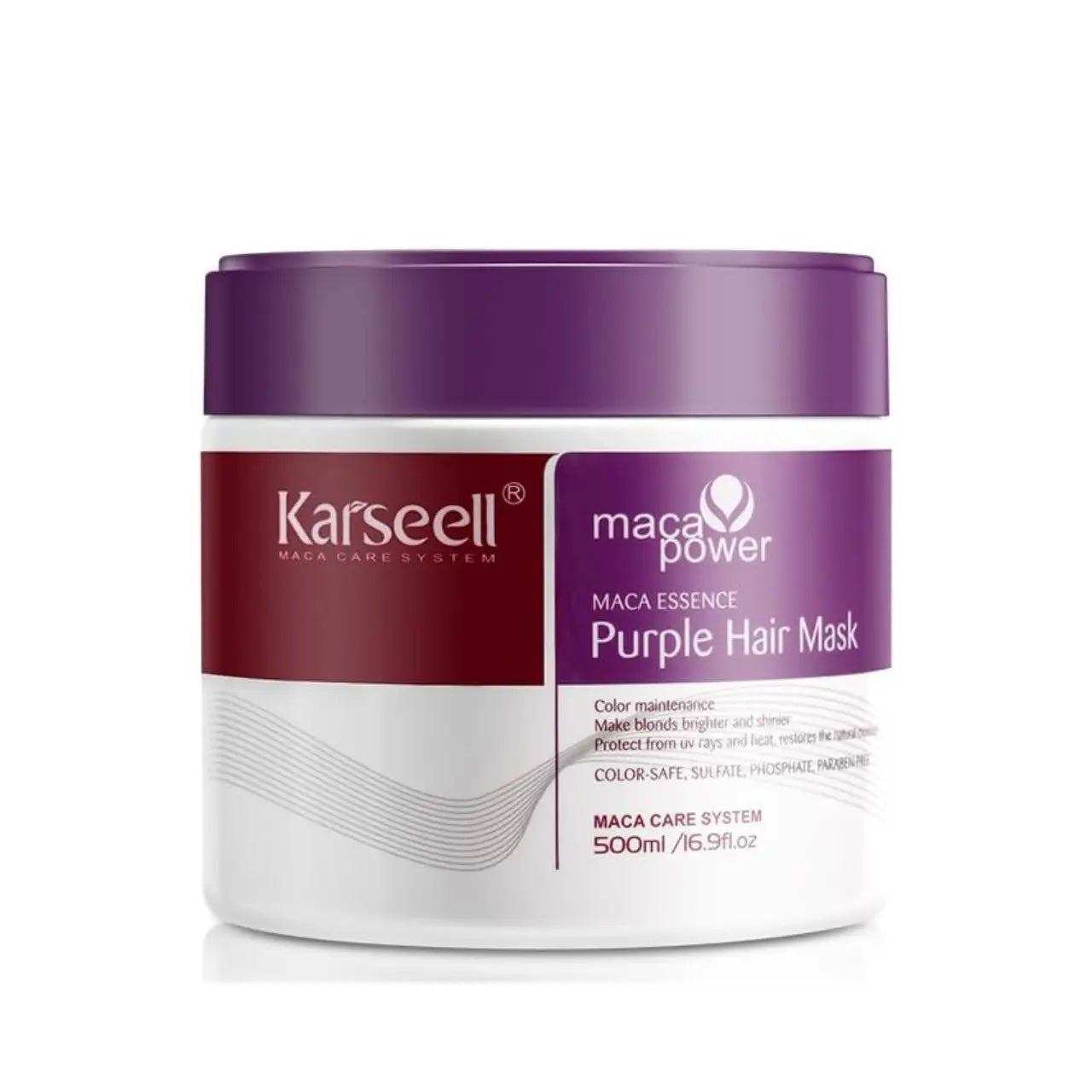 Karseell Maca Power Purple Hair Mask - 500ml