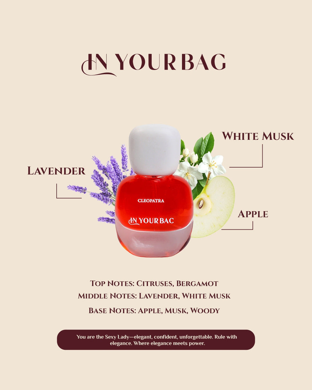 IN YOUR BAG Cleopatra