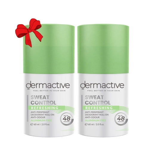 DERMACTIVE ROLL-ON SWEAT CONTROL REFRESHING 1+1 OFFER