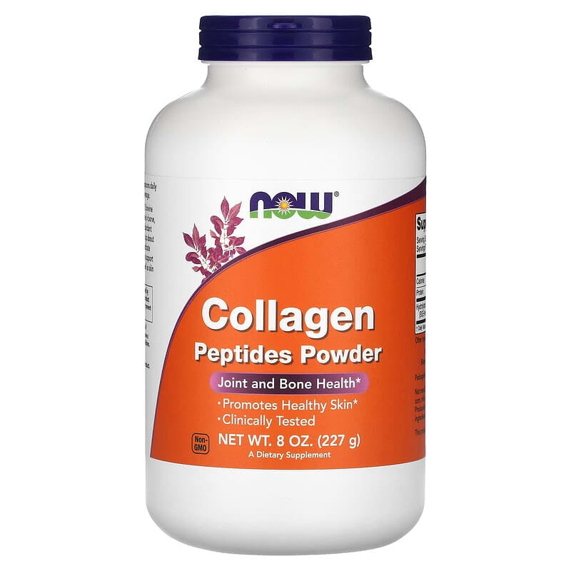 NOW Supplements Collagen Peptides Powder 8 OZ (227 g)
