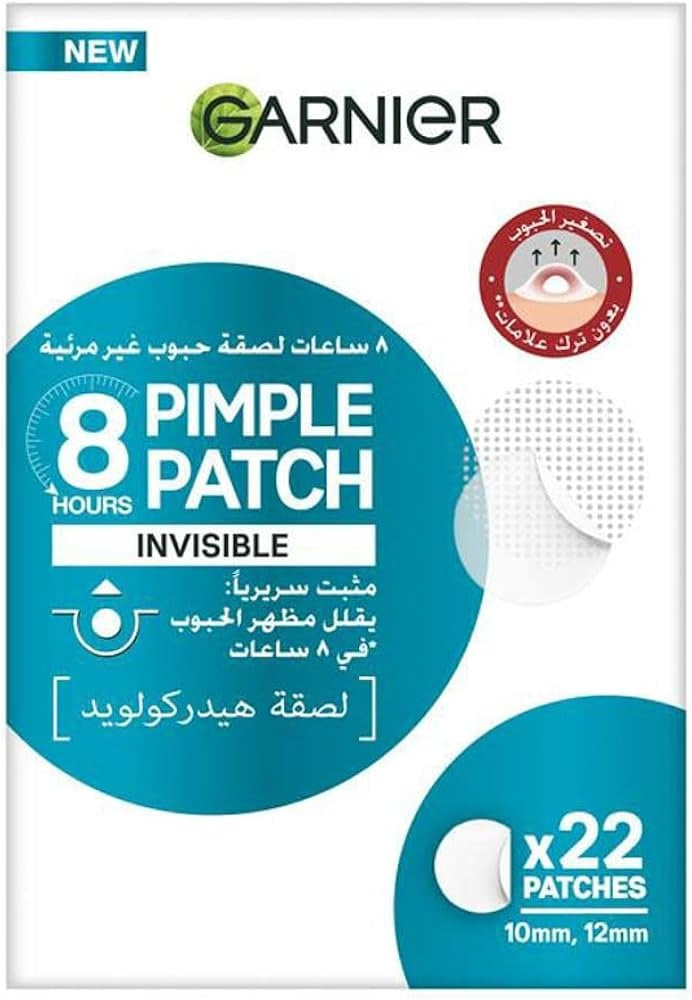 GARNIER PIMPLE PATCH 8H INVISIBLE 22PATCHES