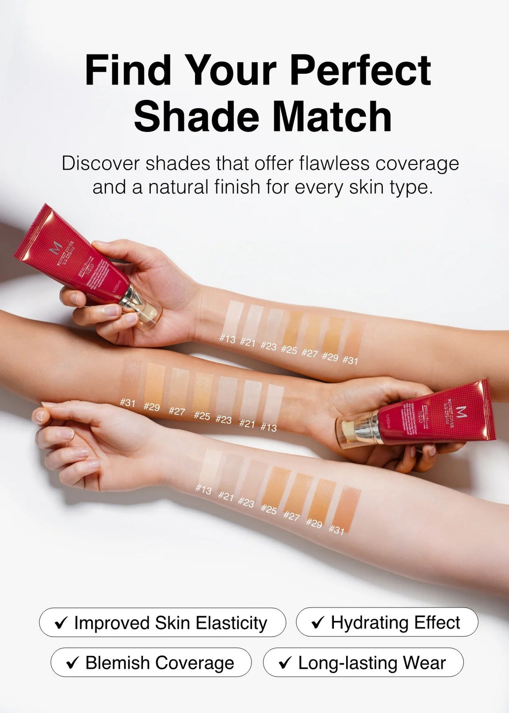 MISSHA - M Perfect Cover BB Cream SPF42 PA+++