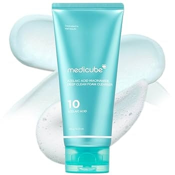 Medicube Azelaic Acid Niacinamide Deep Clean Foam Cleanser (120g)