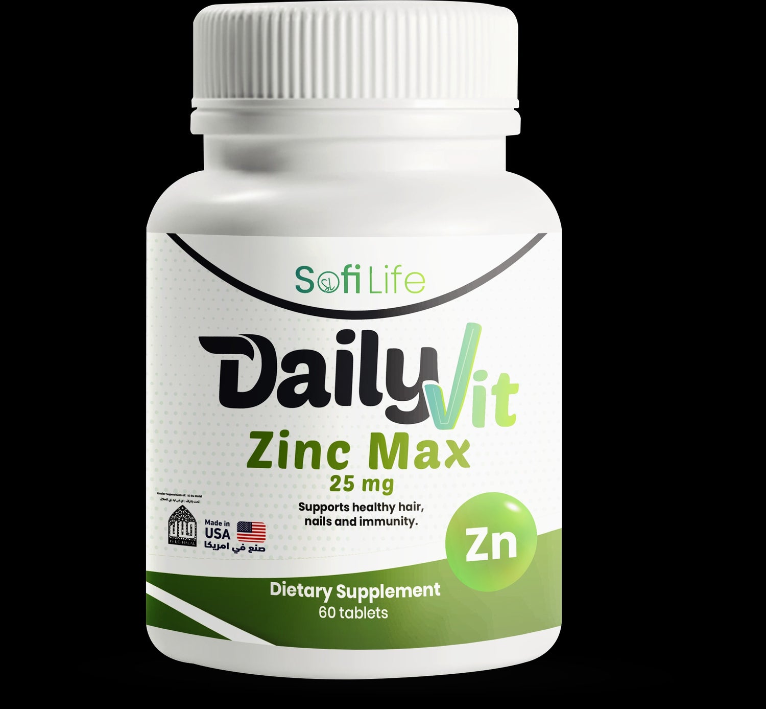 Sofi Life DailyVit Zinc Max 25mg 60 Tablets