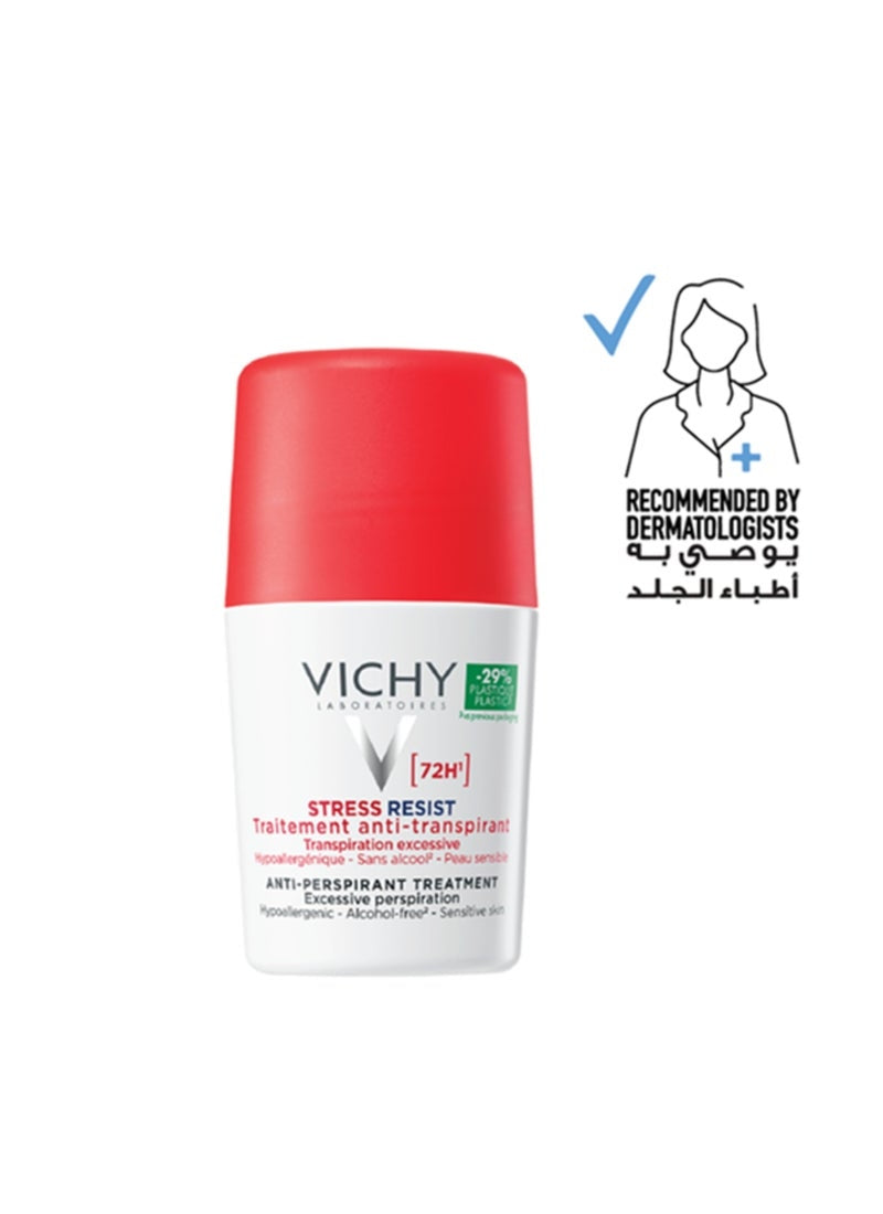 Vichy - 72 Hours Stress Resist Excessive Perspiration Deodorant White/Red 50ml