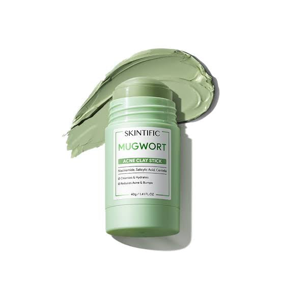 SKINTIFIC Mugwort Acne Clay Mask Stick 40G