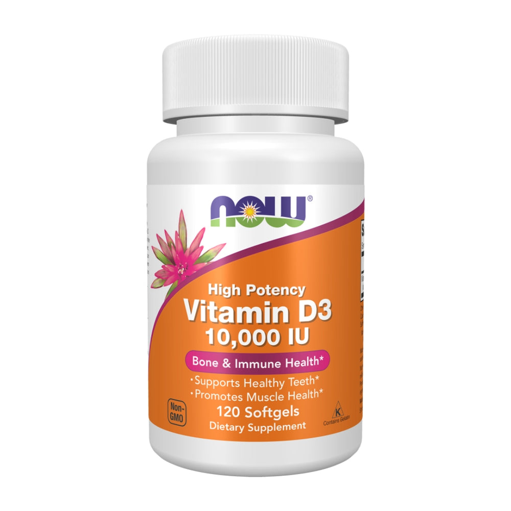 Now supplements, Vitamin D3 10,000 IU 120 Softgels