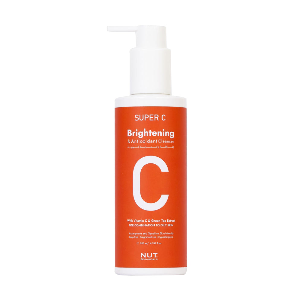 NUT Botanicals - Super C Brightening and Antioxidant Cleanser 200ml