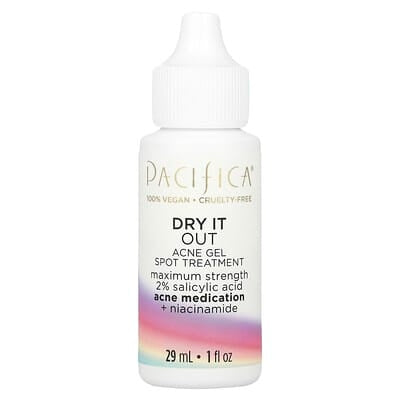 Pacifica, Dry It Out, Acne Gel Spot Treatment, 1 fl oz (29 ml)