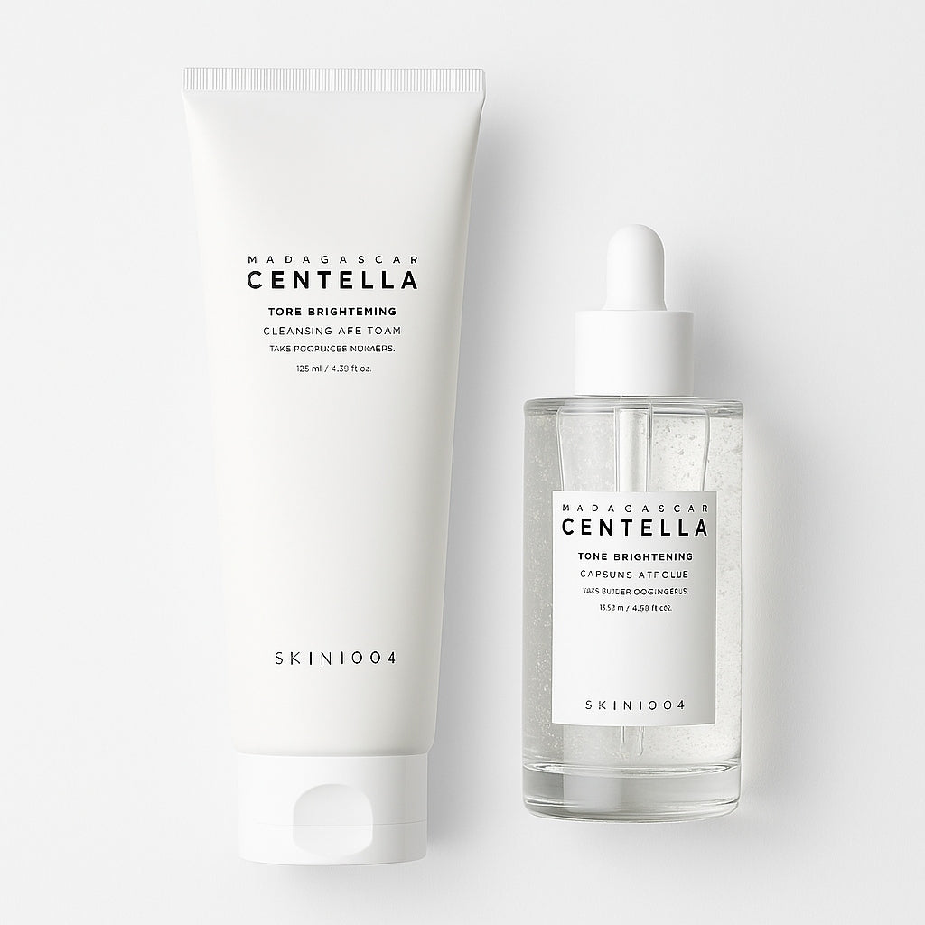 SKIN 1004 - Madagascar Centella Tone Brightening Combo Bundle Set (2pcs)