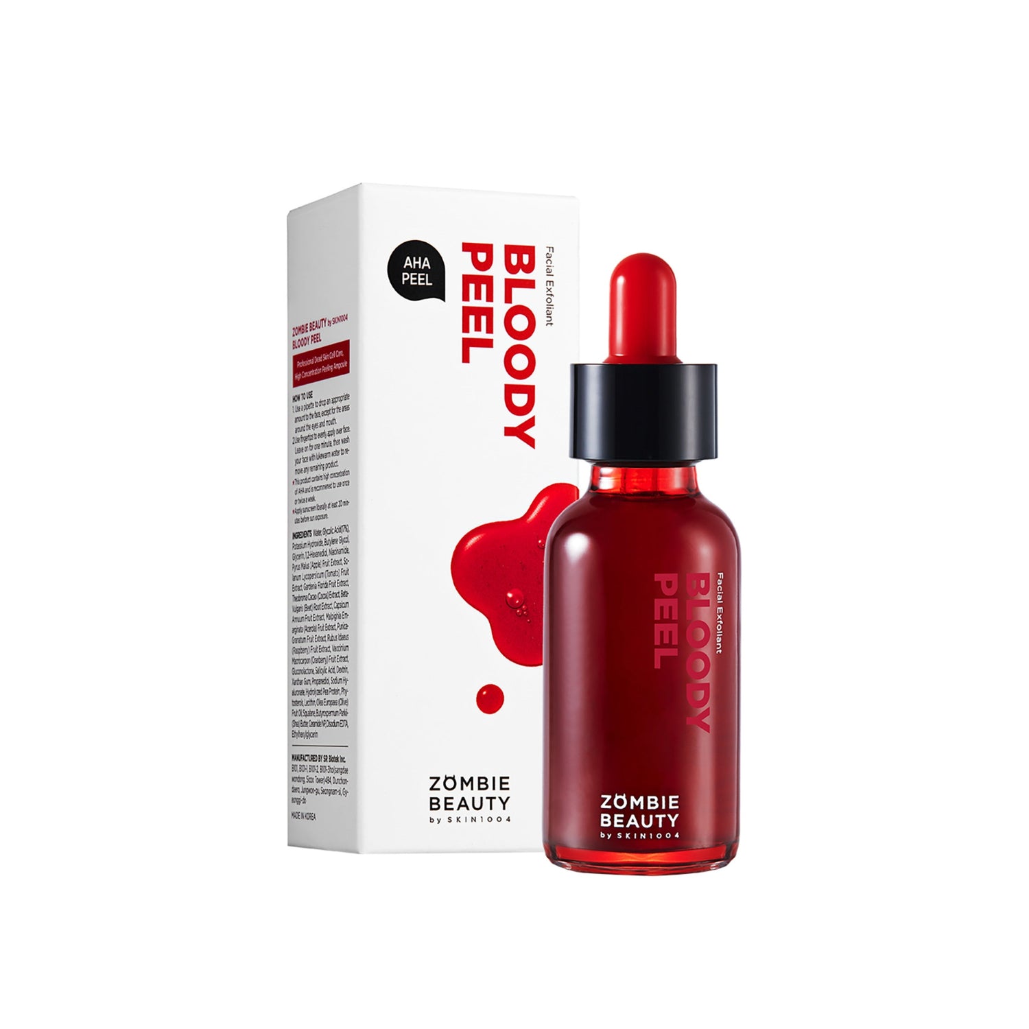 Skin 1004 Zombie Beauty Bloody Peel AHA Peel 30ml