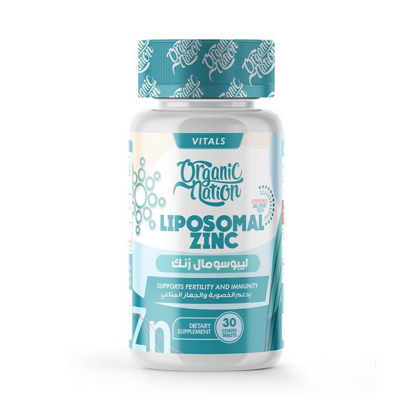 Organic Nation - Liposomal Zinc Gluconate-30Serv.-30Tablets
