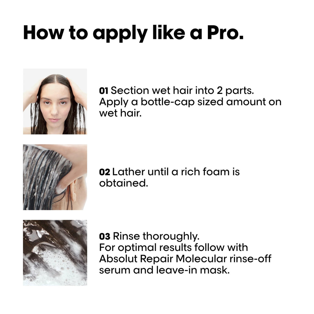 L’Oreal Professionnel Absolut Repair Molecular Shampoo - 300ml