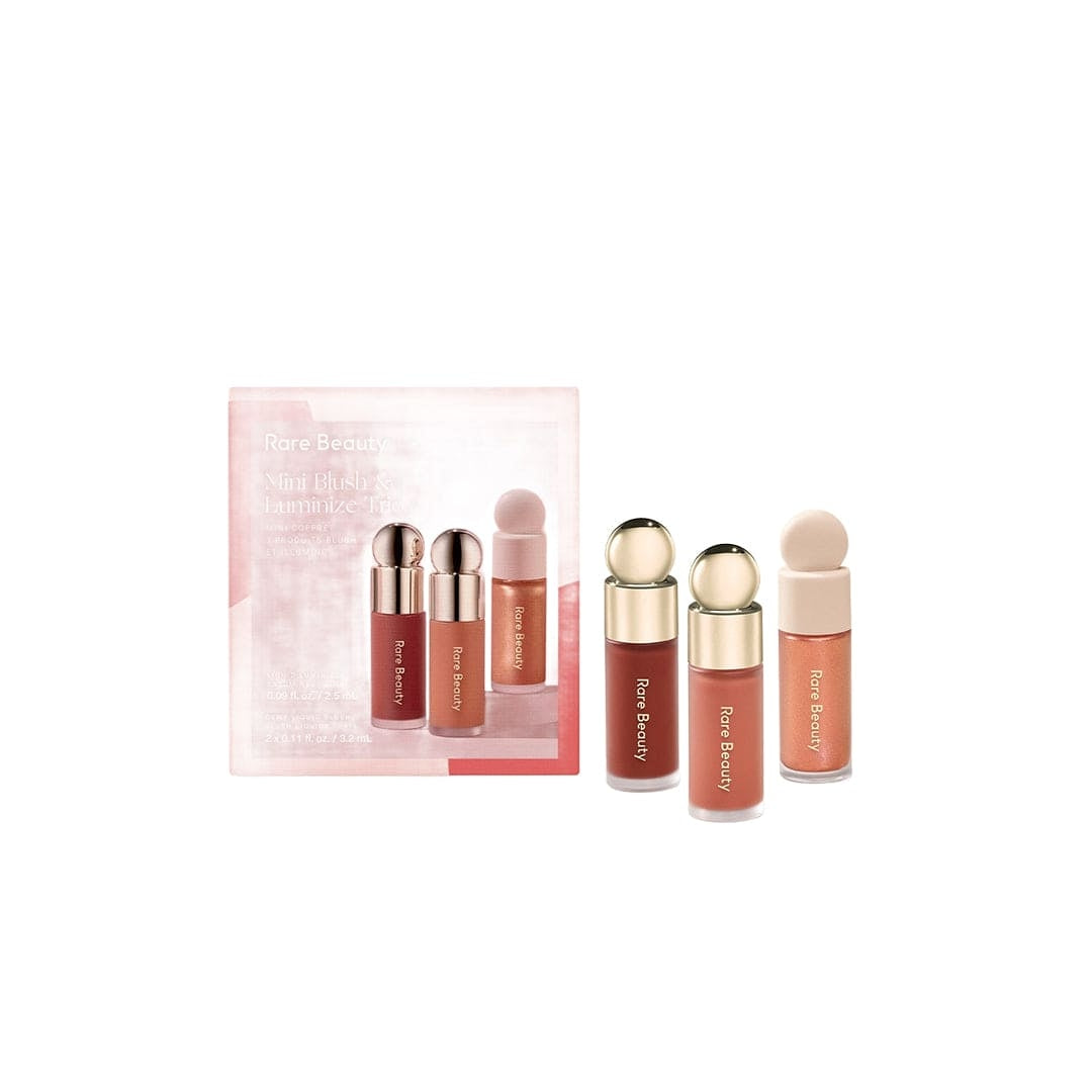 Rare Beauty Mini Blush & Luminize Trio