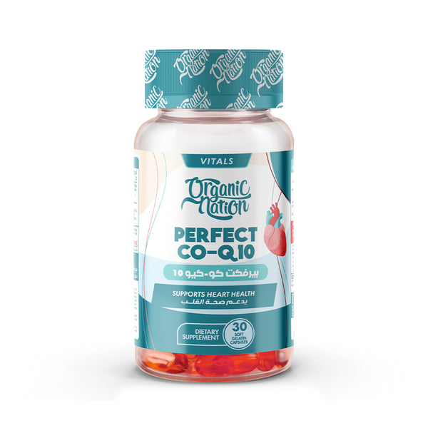 Organic Nation Perfect Co-Q10-30Serv.-30Soft Gelatin Capsules
