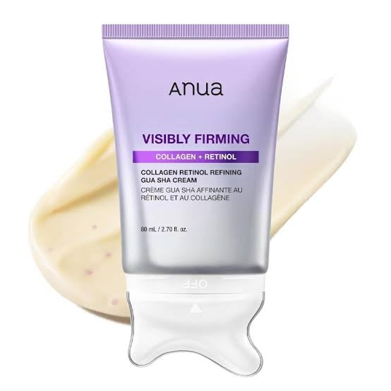 Anua Visibly Firming Collagen Retinol Refining GUA SHA Cream 80ml